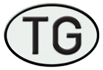 TOGO INTERNATIONAL IDENTIFICATION OVAL PLATE