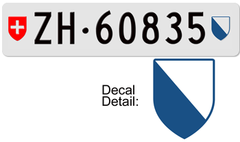 SWITZERLAND(ZURICH) SWISS LICENSE --