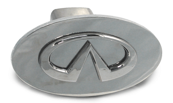 INFINITI EMBLEM OVAL 3D TRAILER HITCH COVER