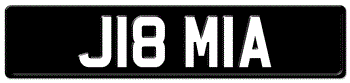 MACAU LICENSE PLATE -