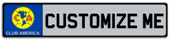 CLUB AMERICA INTERNATIONAL SOCCER EUROPEAN PLATE