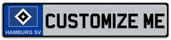 HAMBURG SV INTERNATIONAL SOCCER EUROPEAN PLATE