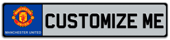 MANCHESTER UNITED INTERNATIONAL SOCCER EUROPEAN PLATE