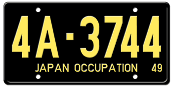 U.S. FORCES IN JAPAN ISSUED IN 1949 -