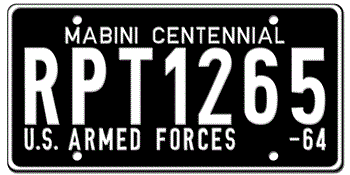 U.S. FORCES IN PHILIPPINES ISSUED IN 1964 -