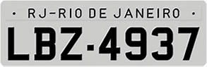 Fast Five License Plate