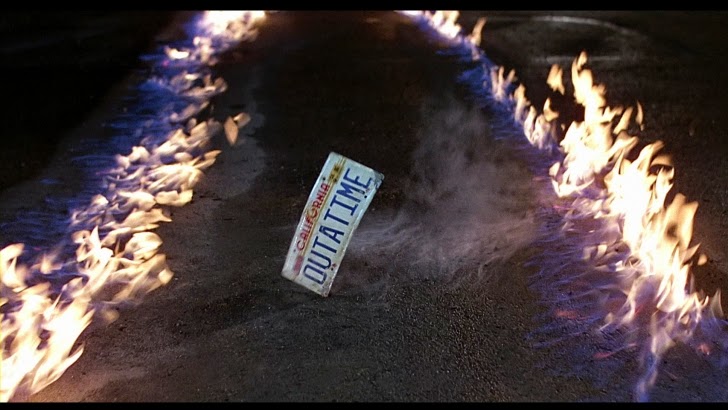 Scene from Back To The Future